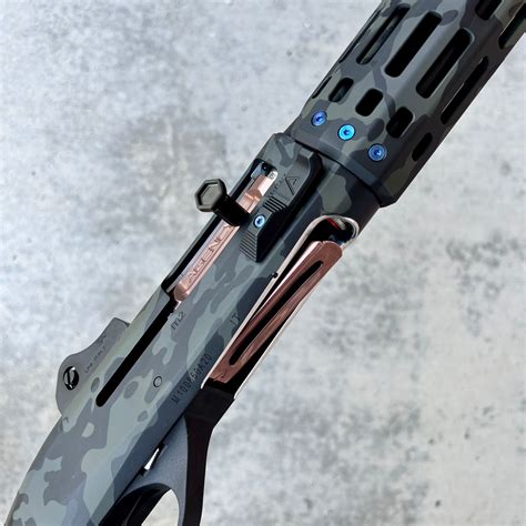 Agency Arms Benelli M Tactical Multicam Black Rose Gold Ga Shotgun