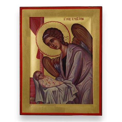 Guardian Angel Icon Orthodox Icons Blessedmart Orthodox Icons