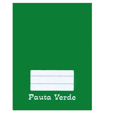 Caderno Pedagógico Capa Dura Brochura Pauta Verde 48fls Tamoio