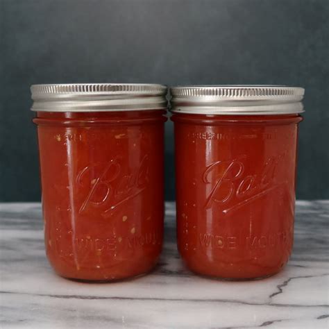 Canned Tomato Sauce Recipe A Step By Step Guide