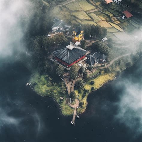 Premium Ai Image Elevated Perspective Photography