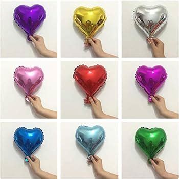 Heart Shape Foil Balloon Size 5 Inch Balloonbuddy