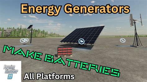 Energy Generators FS22 Mod For All Platforms YouTube