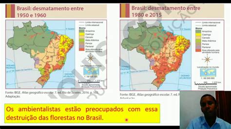 Diminuição da Vegetação Nativa Brasileira Geografia 4Ano 04 11