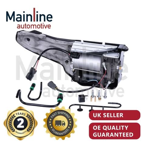 AIR SUSPENSION COMPRESSOR Pump With Cover To Fit Land Rover Discovery 4