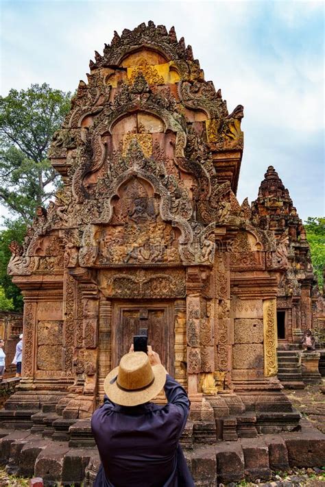 Cambodia Siem Reap The Archaeological Park Of Angkor Banteay Srei