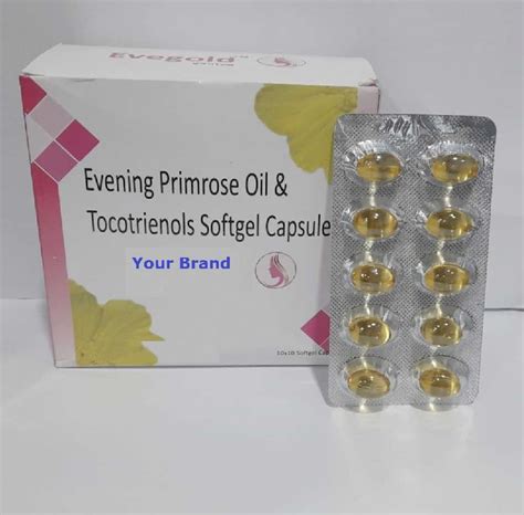 Evening Primrose Oil And Tocotrienols Soft Gelatin Capsule Curivo