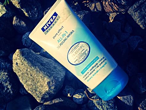 Nivea Visage Pure Effect All In 1 żel Peeling Maska Rupieciarnia