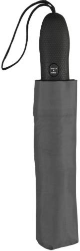 Shedrain Windjammer® Auto Open And Auto Close Umbrella Charcoal 43