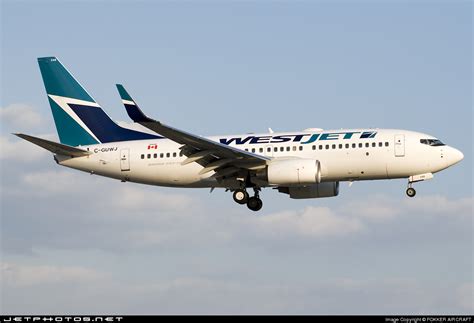 C Guwj Boeing Ct Westjet Airlines Fokker Aircraft Jetphotos