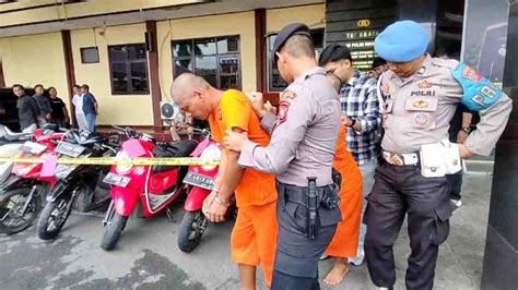 Pencuri Spesialis Motor Di Tasikmalaya Ditangkap Beraksi Bertahun