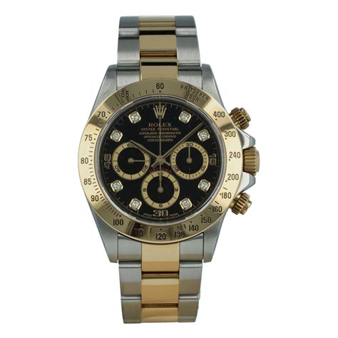 Rolex Cosmograph Daytona 16523 Mixto Esfera Pizarra Zenith 2000