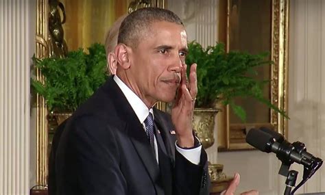 Obama Wipes Away Tears While Speaking About Gun Violence Announcing