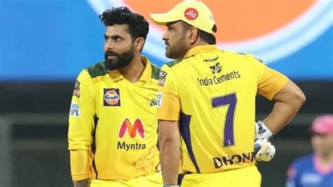 Csk Ipl 2023 Players List Ravindra Jadeja Retained As Ms Dhoni Led Side Releases Dwayne Bravo