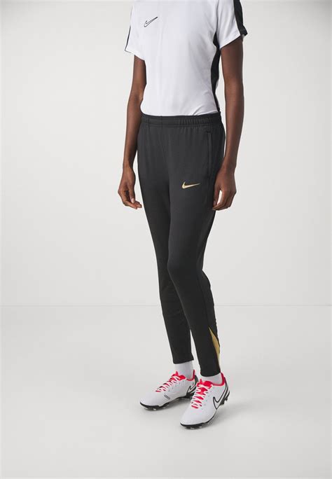 Nike Performance Strike Pant Tracksuit Bottoms Black Jersey Gold