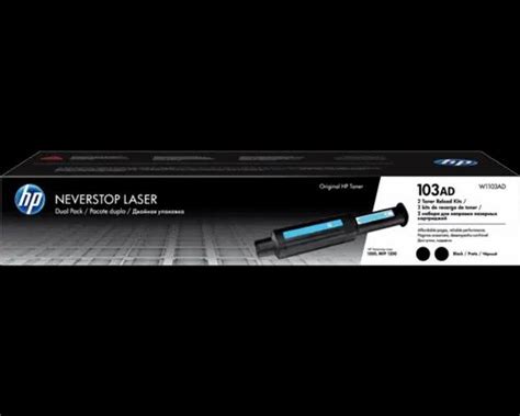 Hp Ad Dual Pack Black Original Neverstop Laser Toner Reload Kit At