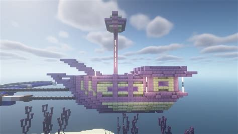 Minecraft Floating End Ship Minecraft Map