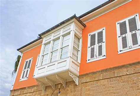 White Balcony In Antalya Turkey Stock Image Image Of Port Panorama
