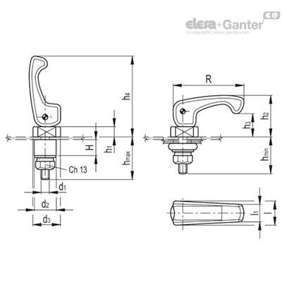 LAC FL 55 F SST Kopen Bestel Bij Elesa Ganter B V