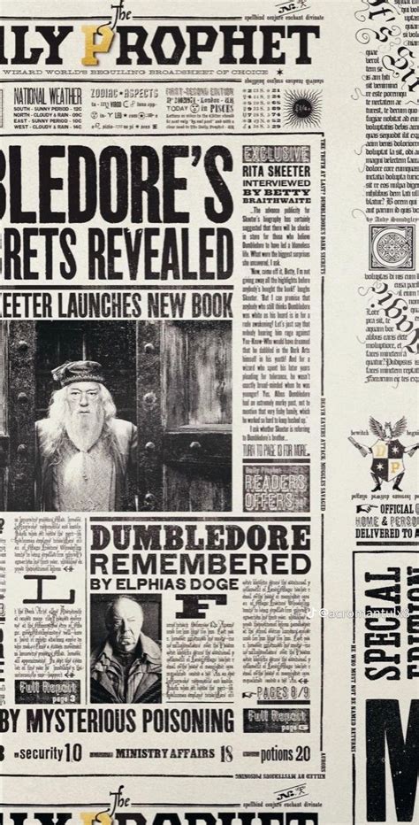 Pin By Tasnim On Shows Harry Potter Newspaper Harry Potter Poster