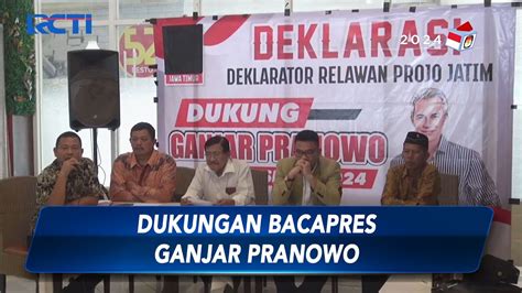 Relawan Projo Se Pulau Jawa Deklarasi Dukung Ganjar Pranowo Sebagai