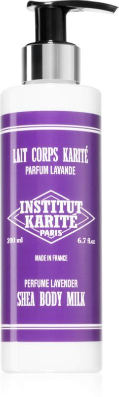 Institut Karit Paris Lavender Shea Body Milk Lait Corporel L Ger Au