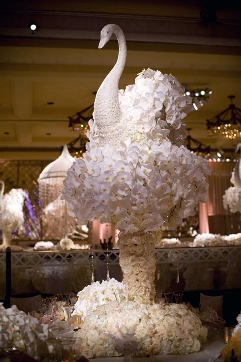 Swan Shaped Centerpiece