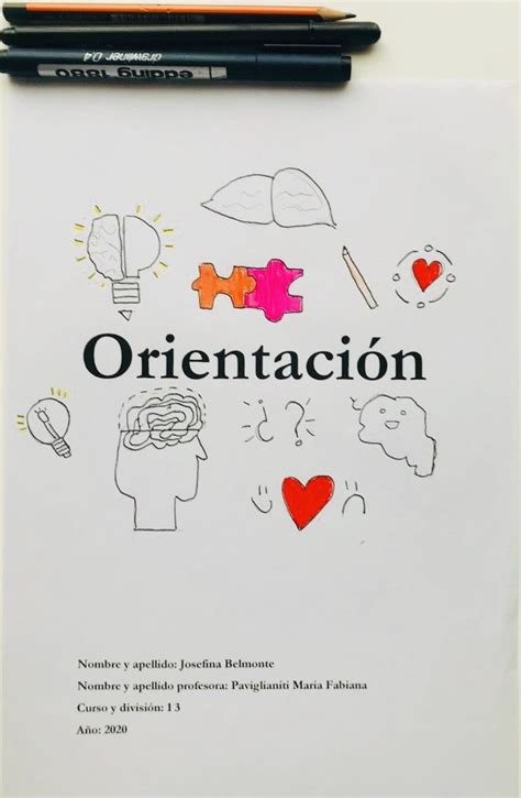 Pin De Pamela Espinoza En Manualidades Orientación Escolar Orientación Universitaria