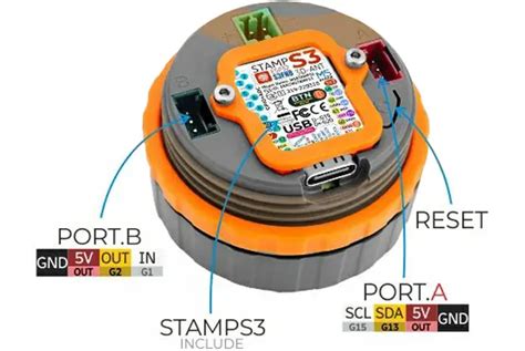 M Stack Esp S Smart Rotary Knob W Inch Round Touch Screen