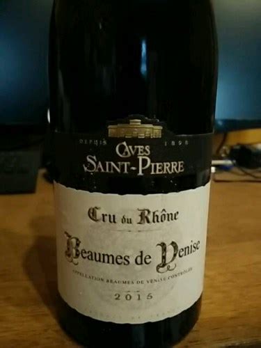 2016 Caves Saint Pierre Cru du Rhône Beaumes de Venise Vivino US