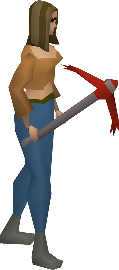 File Dragon Pickaxe Equipped Female Png Osrs Wiki