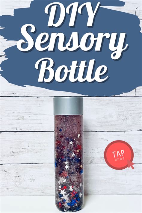 Easy DIY Sensory Bottle with Hair Gel - The Mindful Toddler