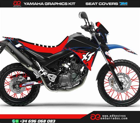 Adhesivos Yamaha Xt Roja Adhesivosembarrados