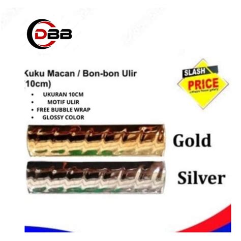 Jual Kuku Keramik Kuku Macan Bon Bon Ulir Gold Dan Silver Mewah