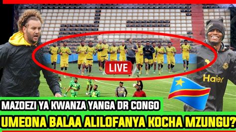 Live Yanga Jeuri Mazoezi Ya Kwanza Ya Yanga Kwenye Uwanja Wa Tp