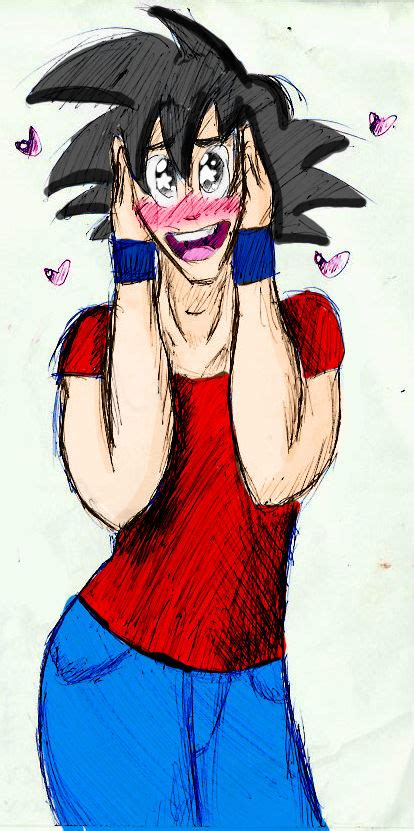 Goku Kawaii By Dbgirlz On Deviantart