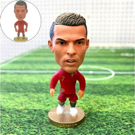 2022 QATAR WORLD Cup Football Player Figurines PVC Cartoon Model Doll