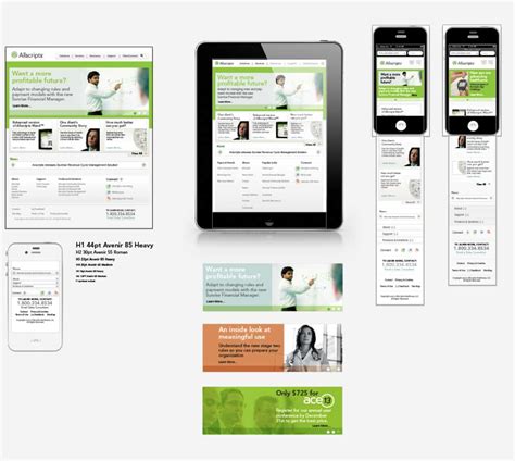 allscripts website ui design tim zuellig