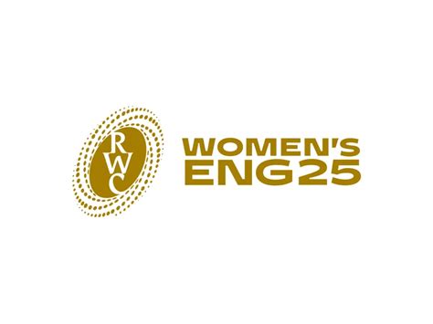 RWC Rugby World Cup Women's Eng 2025 Logo PNG vector in SVG, PDF, AI ...