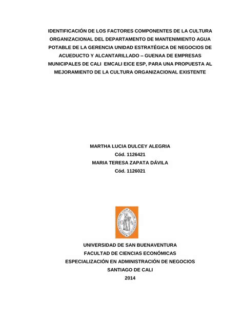 PDF IDENTIFICACIÓN DE LOS FACTORES COMPONENTES DE LA