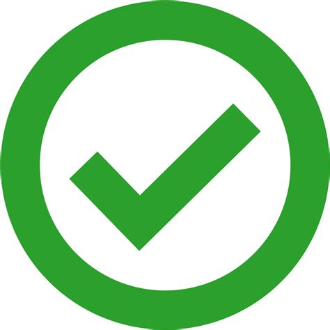 Green Check Mark Transparent Image Png Arts Images