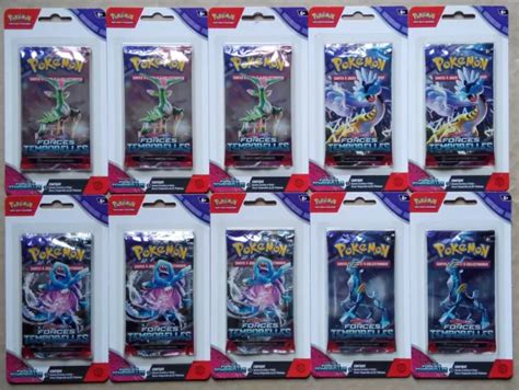 Lot De Boosters Cartes Pokemon Forces Temporelles Eur