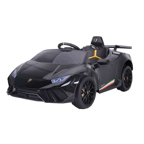 Carro Eléctrico Lamborghini Negro Dm208 Babymanía