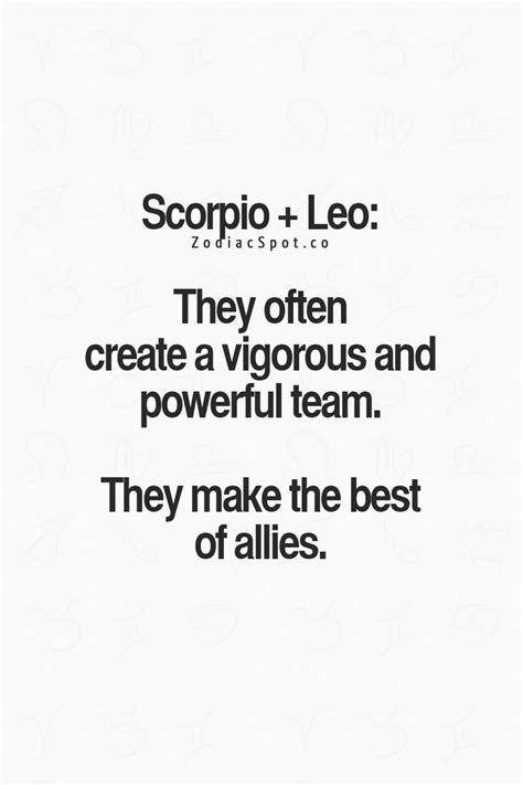 Zodiacspot Your All In One Source For Zodiac Co Leo And Scorpio