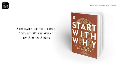 Audio Book Summary Start With Why By Simon Sinek Youtube