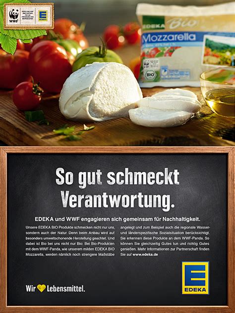 Print Advertising For Edeka Behance