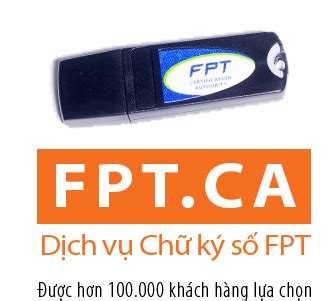 Dịch vụ Chữ ký số FPT CA - Dịch vụ điện tử FPT