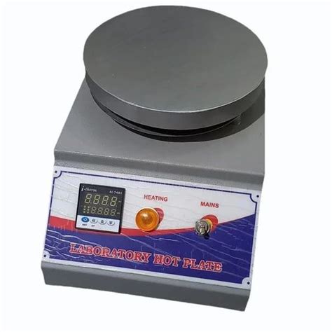 Mild Steel Size Diameter 9 Inch Digital Hot Plate Round For Laboratory Purpose At Rs 6500 In