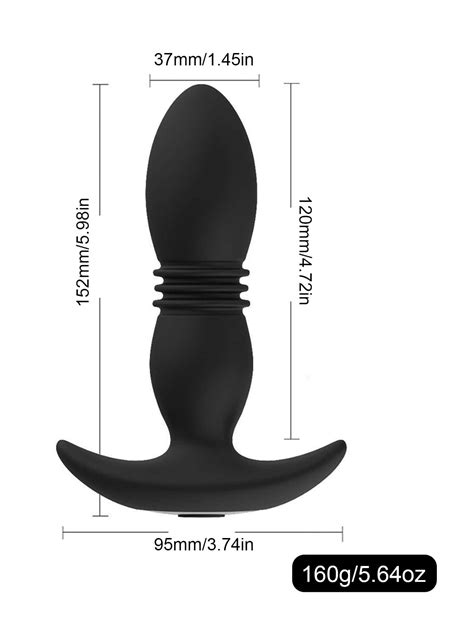 Vibrador Telesc Pico Con Tap N Anal Vibrador Anal Con Aplicaci N