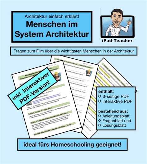 Architektur Teil 3 Interaktives Arbeitsblatt Ipad Teacher